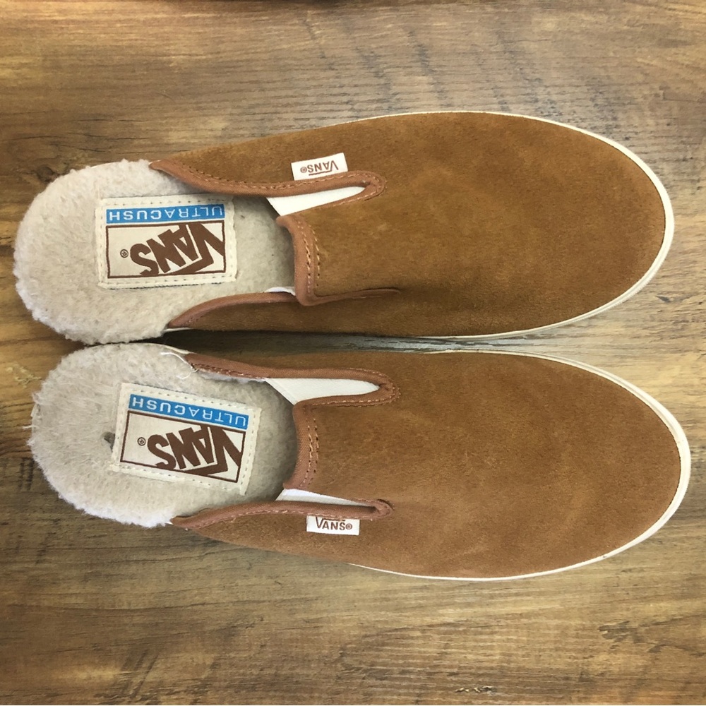 Vans Sherpa Suede Ultra Cush Mule SF Chipmunk/Marshmallow